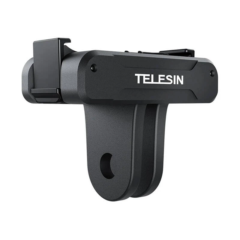 Magnetinis dviejų spaustukų adapteris Telesin OA-TPM-T04, skirtas DJI Action 4/3 kamerai