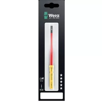 Atsuktuvų rinkinys Wera Kraftform Kompakt VDE 60 iS izoliuotas 50 mm — elektrai izoliuotas tikslusis rinkinys