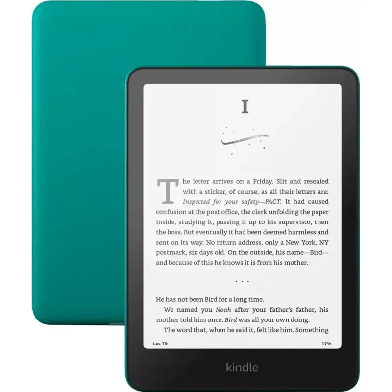 Amazon Kindle 7″ 12 kartos B0CFP6F89F el. knygų skaitytuvas 16 GB Wi-Fi Jade