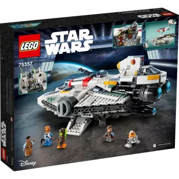 LEGO Star Wars žaidimo rinkinys 75357 — The Ghost and Phantom II, 1 394 dalys, 4 mini figūrėlės, amžius 10+