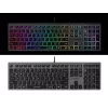 Laidinė klaviatūra A4Tech FSTYLER FX60H su neoniniu apšvietimu