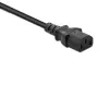 Maitinimo ilginimo kabelis QOLTEC 50459, IEC C13 į C14, 1,5 m