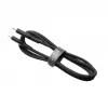 USB-C į Lightning fiksuotas laidas FIXED FIXDLS-CL12-BK 1,2 m skystas silikonas