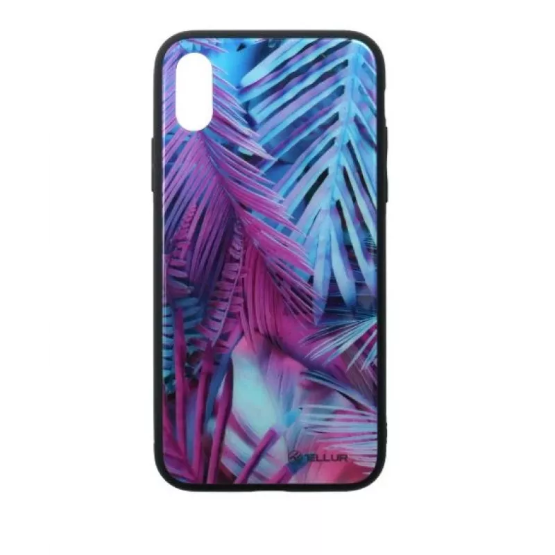 Apsauginis stiklas su spauda Tellur, skirtas iPhone XS — grūdintas ekrano apsauga