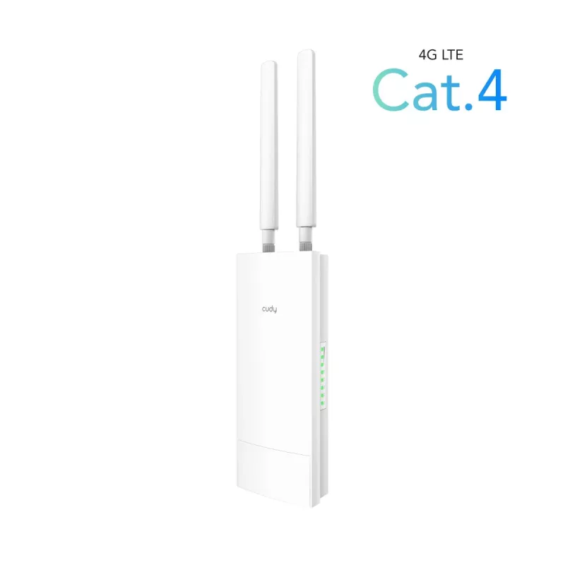 Cudy LT500 belaidis maršrutizatorius Fast Ethernet Dual-band (2,4 GHz / 5 GHz) 4G Baltas