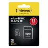 MEMORY MICRO SDHC 32GB C10/SU ADAPTERIU 3413480 INTENSO
