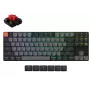 Klaviatūra Wrl K1 RGB/Juoda K1X-H1 Keychron
