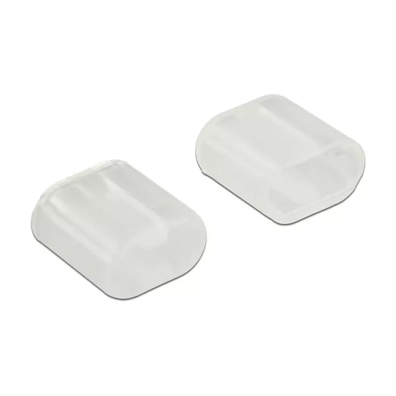 Kištukų apsauginis dangtelis DeLOCK 64035 permatomas 10 vnt.