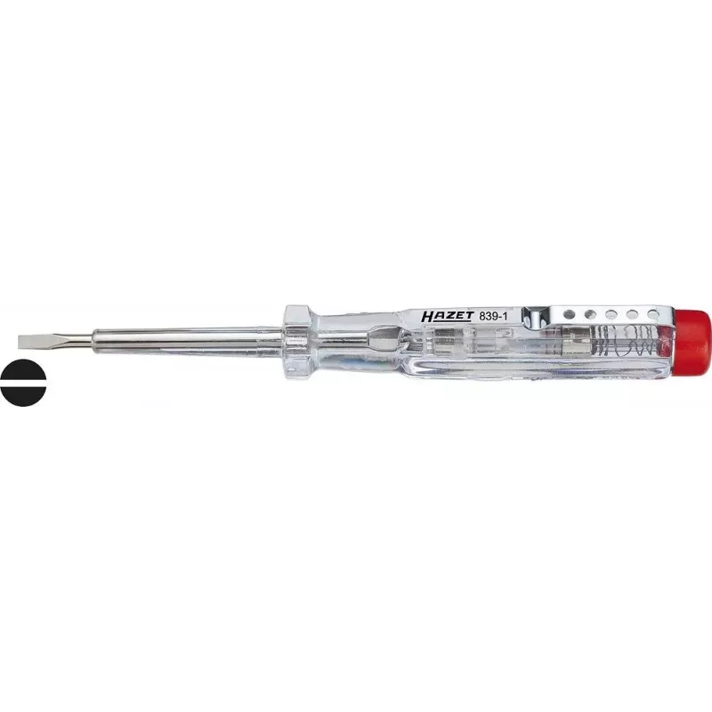 Hazet įtampos testeris 2.8 mm 220 - 250 V/AC (839-1)