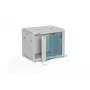 ALANTEC 19 colių 9U 600x450 stovo spinta, pilka, plokščia pakuotė
