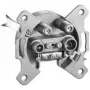 Wentronic Goobay 4-Hole Antenna Socket, 2dB - through or end socket, DC pass-through (67049)