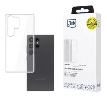 3MK Clear Case mobiliojo telefono dėklas Samsung Galaxy S25 Ultra 17,3 cm Skaidrus