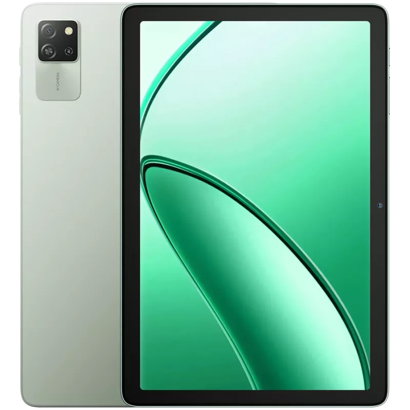 Blackview Tab 60 WiFi 4GB/128GB, 10,1 colio HD IPS 800x1340, aštuonių branduolių 1,8 GHz, 5 MP priekinė / 8 MP galinė kamera, baterija 5100 mAh, USB Type-C, Android 14, žalia