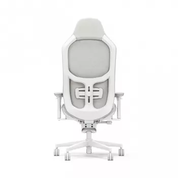 Fractal Design FD-CH-RE1F-02 žaidimų kėdė, skirta PC žaidimams, su paminkštinta sėdyne, balta