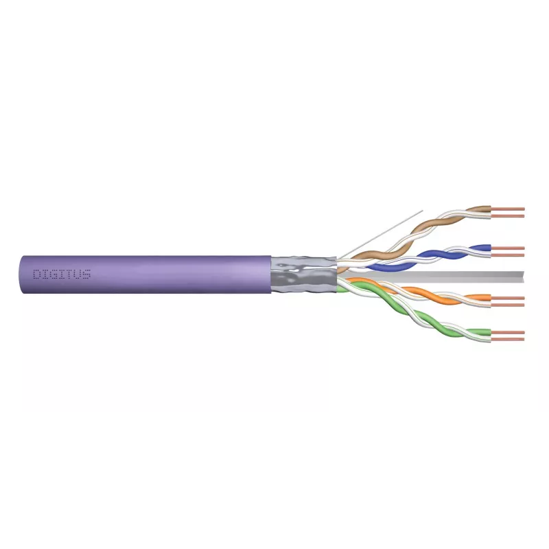 Tinklo kabelis DIGITUS DK-1624-VH-5 F/UTP Cat.6 500 m violetinis