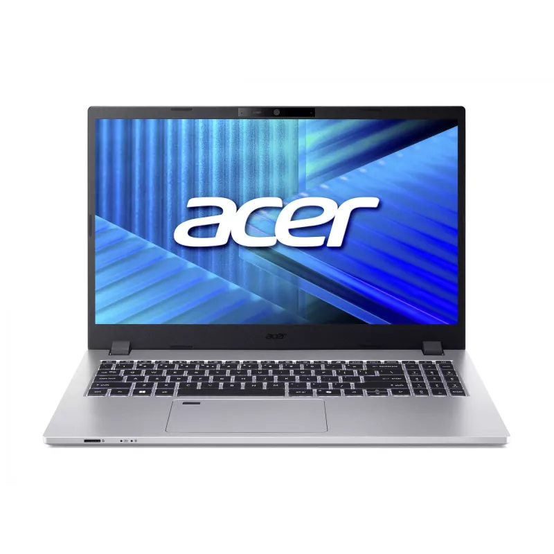Nešiojamas kompiuteris Acer TravelMate P2 TMP215-55-G2 Intel Core Ultra 7 255U, 15.6 colio FHD, 32 GB DDR5, 1 TB SSD, Windows 11 Pro, sidabrinis