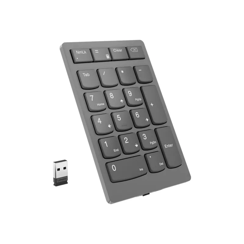 Lenovo 4Y41C33791 skaičių klaviatūra Universali RF belaidė Pilka