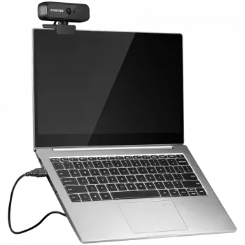Canyon C2N 1080P full HD 2.0Mega fiksuoto fokuso internetinė kamera USB2.0