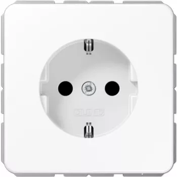 JUNG CD 1520 KI WW Schuko kištukinis lizdas F tipas baltas