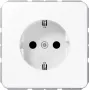 JUNG CD 1520 KI WW Schuko kištukinis lizdas F tipas baltas