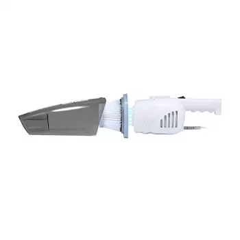 Stick vacuum Deerma DX118C — 600 W, HEPA, Cyclonic, Bagless 1.2 L, AC, 5 m cord, White