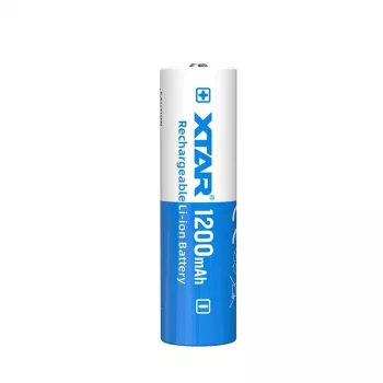 XTAR 16340/R-CR123 3.7V Li-ion 850 mAh akumuliatorius su apsauga