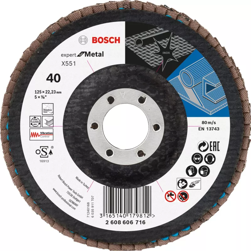 Kampinio šlifuoklio priedas Bosch 2 608 606 716