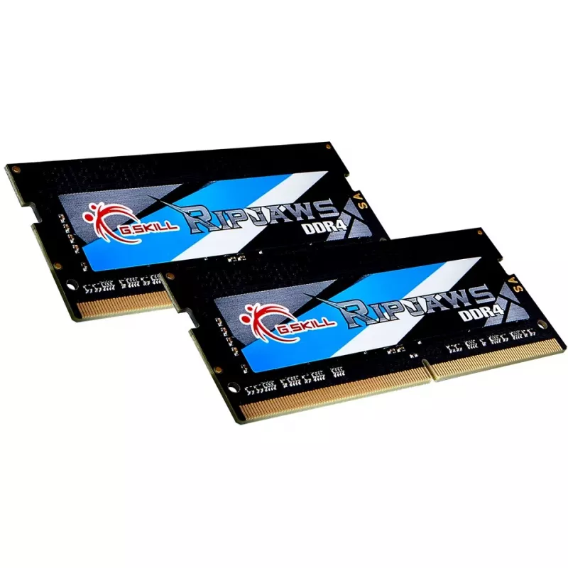 G.Skill Ripjaws - DDR4 - rinkinys - 32 GB: 2 x 16 GB - SO-DIMM 260 kontaktų - 3200 MHz / PC4-25600 - be buferio