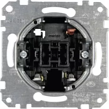 Elektrinis jungiklis Merten MEG3116-0000, vienpolis, 250 V kintamoji srovė, 10 A, baltas
