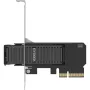 ICY DOCK MB305M4P-B išimamas M.2 NVMe SSD į PCIe 4.0 x4 adapterio kortelė