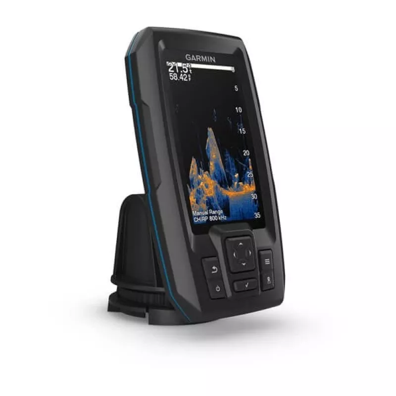 Žuvies ieškiklis GARMIN STRIKER Vivid 4cv 4 colių (10,2 cm) ekranas, 272×480 px, 300 W RMS