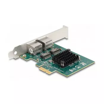 DeLOCK PCI Express x1 plokštė su 2 x RJ45 Gigabit LAN BCM pilka