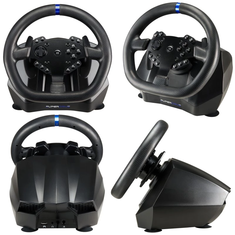 Vairas + pedalai Subsonic SA5640-NG juodi PC PlayStation 4 Xbox One