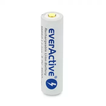 18650 Li-Ion 3.7V everActive 3500mAh battery (1 vnt.) micro-USB with protection