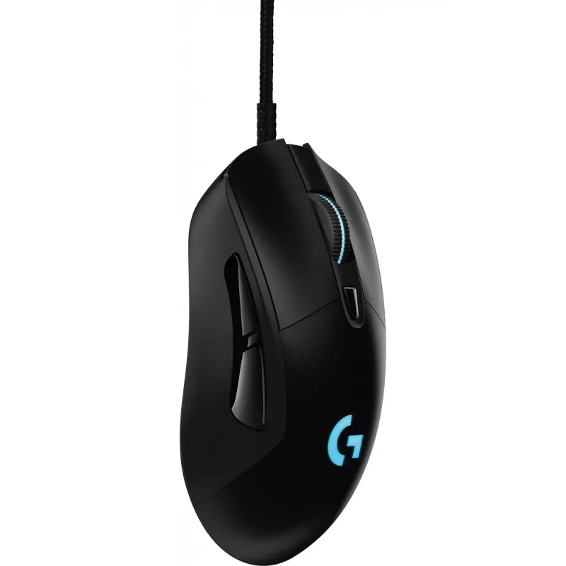 G G403 Prodigy žaidimų pelė, dešinė, optinė, USB Type-A, 12000 DPI, 1 ms, juoda