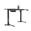 Stalas GameMax D140-CARBON – žaidimų/biuro stalas, neto svoris 20,5 kg, bruto matmenys 125×795×682 mm