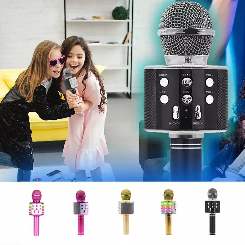 Mikrofonas MANTA MIC10-G Auksinis kardioidinis nešiojamasis – kardioidinis kondensatorinis, rankinis dizainas