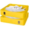 Thermaltake CT120 EX Reverse ARGB 120mm korpuso ventiliatorius 3 vnt. rinkinys Geltona