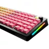 Klavišų dangteliai GLORIOUS GPBT Gradient Grapefruit ANSI išdėstymo PBT dažais įlieti klavišų dangtelių rinkinys