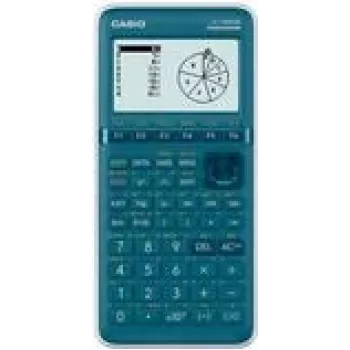 Grafinis skaičiuotuvas CASIO FX-7400GIII su žydru ekranu, 21 skaitmens ekranas