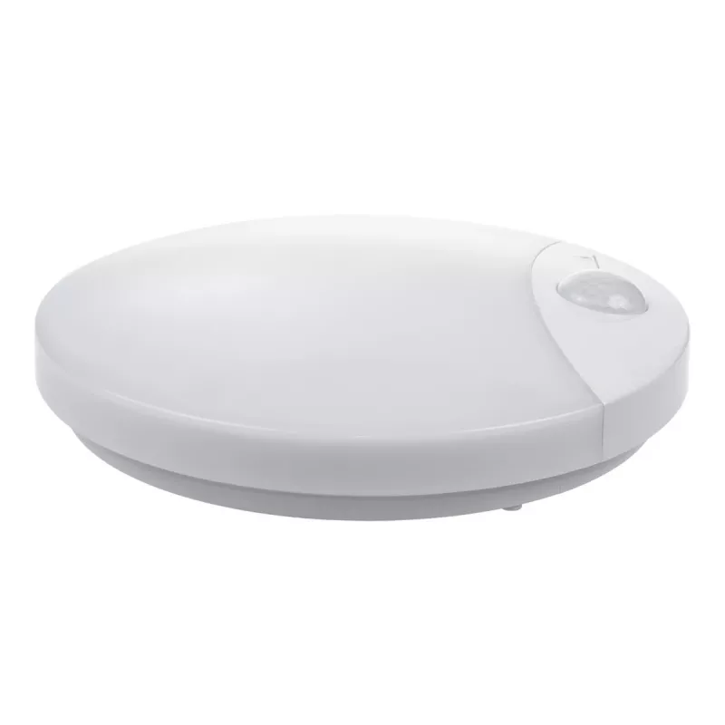 Sieninis LED šviestuvas MACLEAN MCE357W su IR judesio jutikliu, baltas, lauko/vidaus