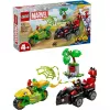 LEGO MARVEL 11198 Spin ir Electro dinozaurų transporto priemonių gaudynės