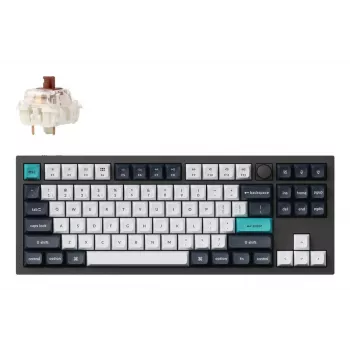 Klaviatūra Wrl Q3 Max RGB/CARBON juoda Q3M-M3 Keychron