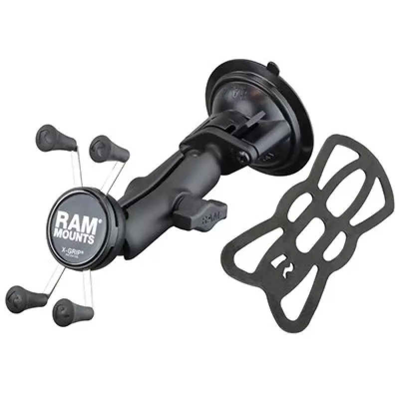 RAM Mounts X-Grip telefono laikiklis su Twist-Lock siurbimo taurele