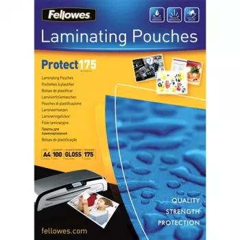 LAMINAVIMO PLĖVELĖ BLIZGI/A4 175 100 VNT. 5308703 FELLOWES