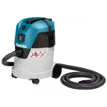 Drėgnas ir sausas dulkių siurblys Makita VC2512L — 25 L, 1000 W, 230 V, 21 kPa, 60 l/s