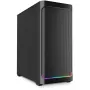 Sharkoon AK4 RGB STRIP Midi Tower juoda