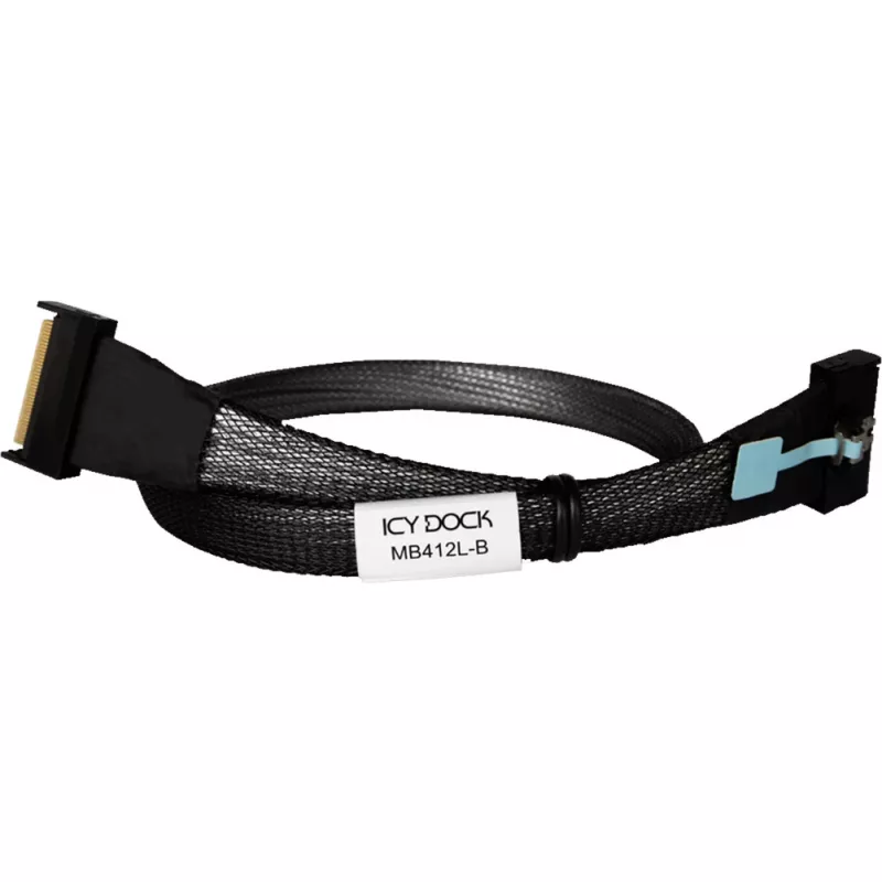 Laido adapteris ICY DOCK MCIO 8i SFF-TA-1016 į MCIO 8i SFF-TA-1016 (MB412L-B)