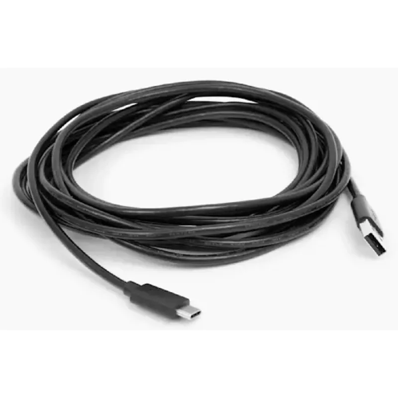 Owl Labs USB-C į USB-A kabelis (16 pėdų / 5 m) USB kabelis USB C USB A juodas