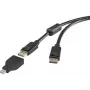 DisplayPort į Mini-DisplayPort kabelis Renkforce — 1x DisplayPort kištukas į 1x Mini-DisplayPort kištuką